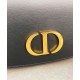 Replica Dior Small 30 Montaigne Avenue Top Handle Bag Black