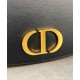 Replica Dior Medium 30 Montaigne Avenue Top Handle Bag Black