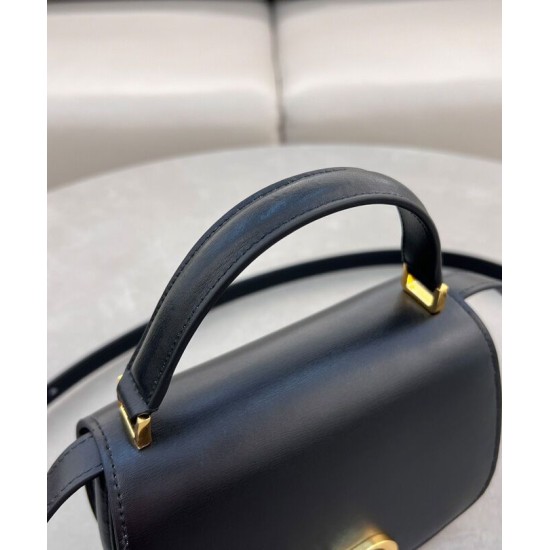 Replica Dior Medium 30 Montaigne Avenue Top Handle Bag Black