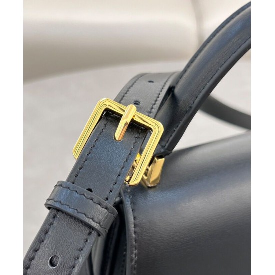 Replica Dior Medium 30 Montaigne Avenue Top Handle Bag Black