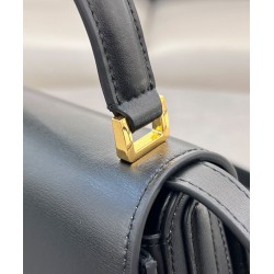 Replica Dior Medium 30 Montaigne Avenue Top Handle Bag Black