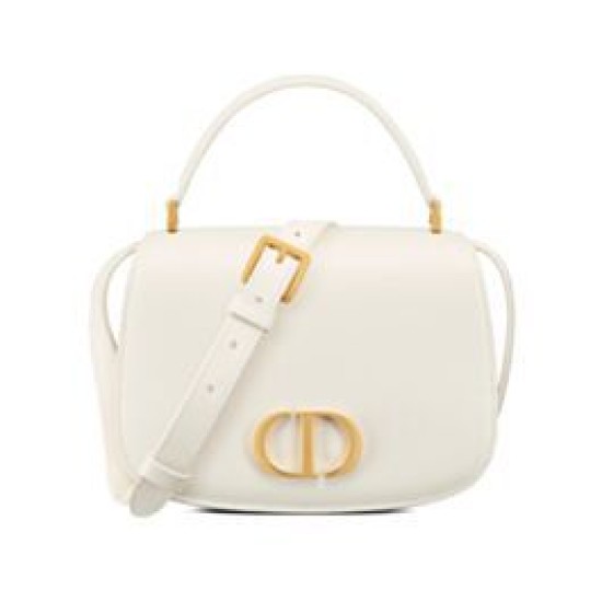 Replica Dior Medium 30 Montaigne Avenue Top Handle Bag Cream