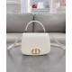 Replica Dior Medium 30 Montaigne Avenue Top Handle Bag Cream