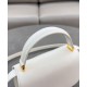 Replica Dior Medium 30 Montaigne Avenue Top Handle Bag Cream