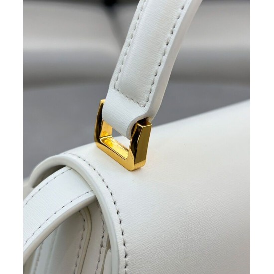 Replica Dior Medium 30 Montaigne Avenue Top Handle Bag Cream