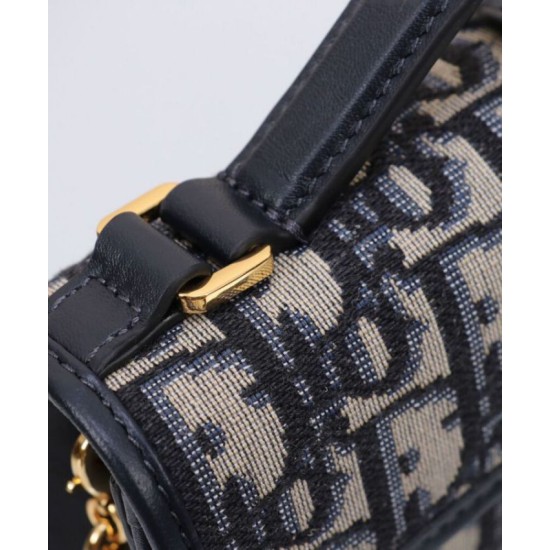 Replica Dior Miss Montaigne Mini Bag Dark Blue