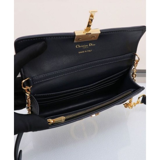 Replica Dior Miss Montaigne Mini Bag Dark Blue