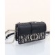 Replica Dior 30 Montaigne East-West Bag with Chain Dark Blue