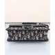 Replica Dior 30 Montaigne East-West Bag with Chain Dark Blue