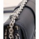Replica Dior 30 Montaigne East-West Bag with Chain Dark Blue