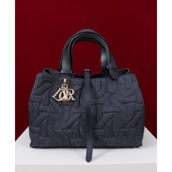 Fake Dior Medium Dior Toujours Bag Dark Blue Replica Fake Dior Medium Dior Toujours Bag Dark Blue Replica