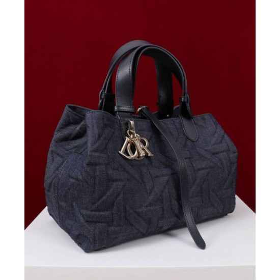 Fake Dior Medium Dior Toujours Bag Dark Blue Replica Fake Dior Medium Dior Toujours Bag Dark Blue Replica