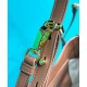 Replica Prada Wicker And Leather Prada Arque Bag 1BC202 Coffee