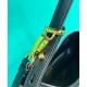 Replica Prada Wicker And Leather Prada Arque Bag 1BC202 Black