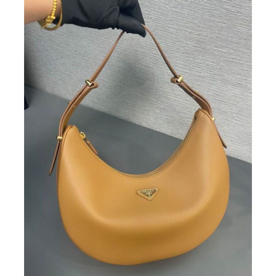 Replica Prada Large Shoulder Bag 1BC212 Coffee
