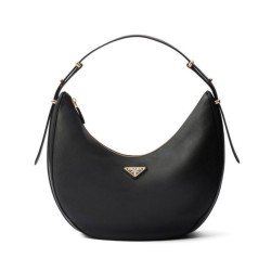 Replica Prada Large Shoulder Bag 1BC212 Black