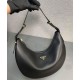 Replica Prada Large Shoulder Bag 1BC212 Black