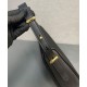 Replica Prada Large Shoulder Bag 1BC212 Black