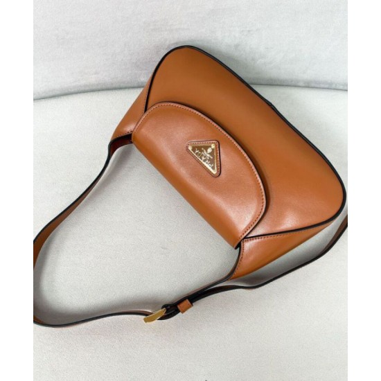 Replica Prada Small Shoulder Bag 1BD358 Coffee