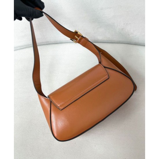 Replica Prada Small Shoulder Bag 1BD358 Coffee