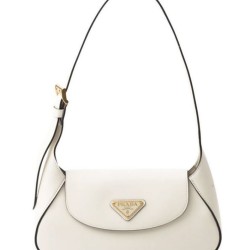 Fake Prada Small Shoulder Bag 1BD358 Cream Replica