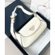 Fake Prada Small Shoulder Bag 1BD358 Cream Replica