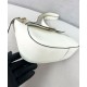 Fake Prada Small Shoulder Bag 1BD358 Cream Replica