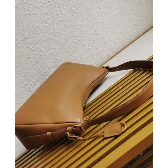Replica Prada Imee Large Shoulder Bag 1BC228 Coffee