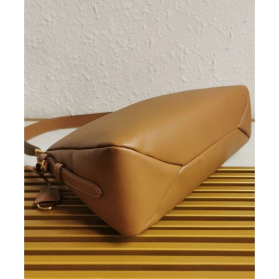 Replica Prada Imee Large Shoulder Bag 1BC228 Coffee