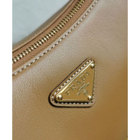 Replica Prada Imee Large Shoulder Bag 1BC228 Coffee