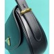 Replica Prada Arque Shoulder Bag With Flap 1BD365 Black
