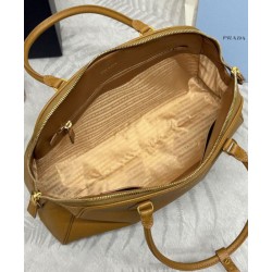 Replica Prada Large Saffiano Bag 1BG524 Coffee Fake Prada Large Saffiano Bag 1BG524 Coffee Replica
