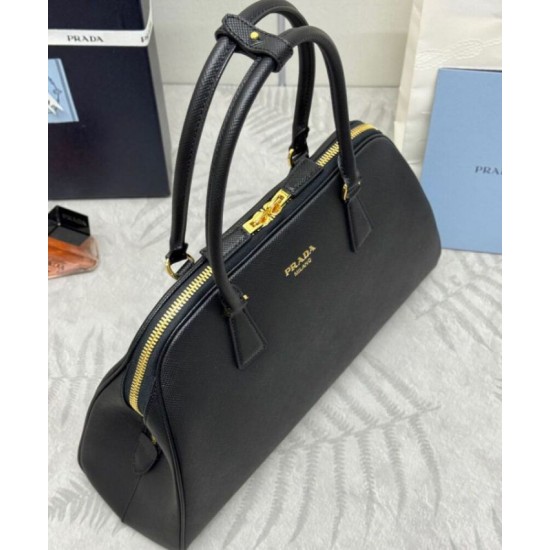 Replica Prada Large Saffiano Bag 1BG524 Black