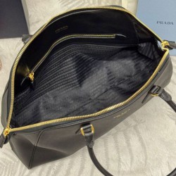Fake Prada Large Saffiano Bag 1BG524 Black Replica Replica Prada Large Saffiano Bag 1BG524 Black