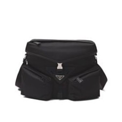 Replica Prada Hot-nylon and leather shoulder bag