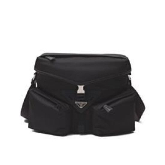 Replica Prada Hot-nylon and leather shoulder bag
