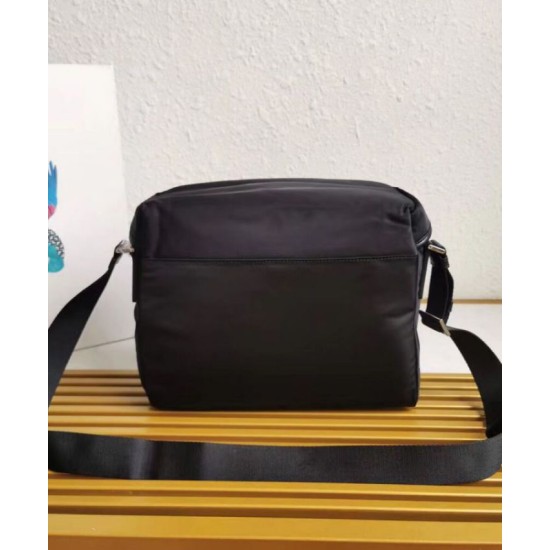 Replica Prada Hot-nylon and leather shoulder bag