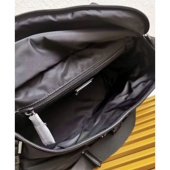 Replica Prada Hot-nylon and leather shoulder bag