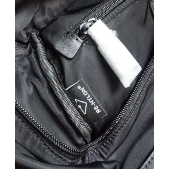 Replica Prada Hot-nylon and leather shoulder bag