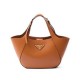 Fake Prada Medium Tote Bag 1BG483 Coffee Replica