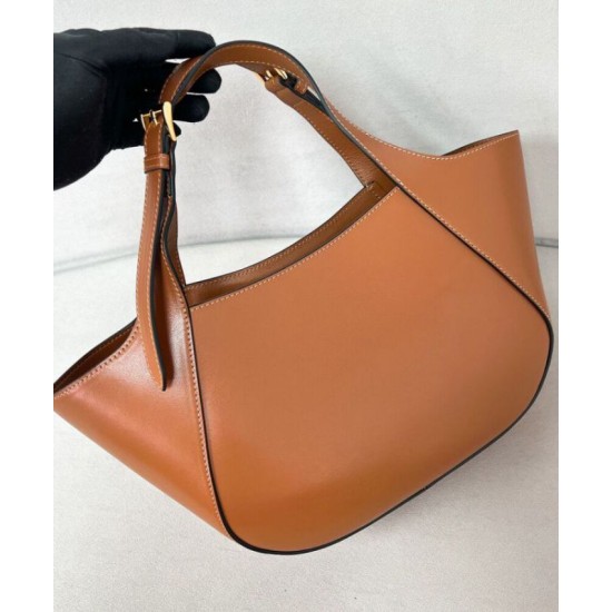 Fake Prada Medium Tote Bag 1BG483 Coffee Replica