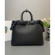 Replica Prada Buckle Large Handbag With Belt 1BA416 Black