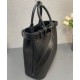 Replica Prada Buckle Large Handbag With Belt 1BA416 Black