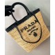 Replica Prada Small Crochet Tote Bag 1BG500 Apricot