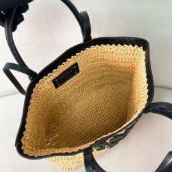 Replica Prada Small Crochet Tote Bag 1BG500 Apricot Replica Prada Small Crochet Tote Bag 1BG500 Apricot