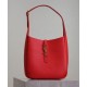 Fake YSL Saint Laurent Le 5 A 7 Supple Small Grained Red Replica