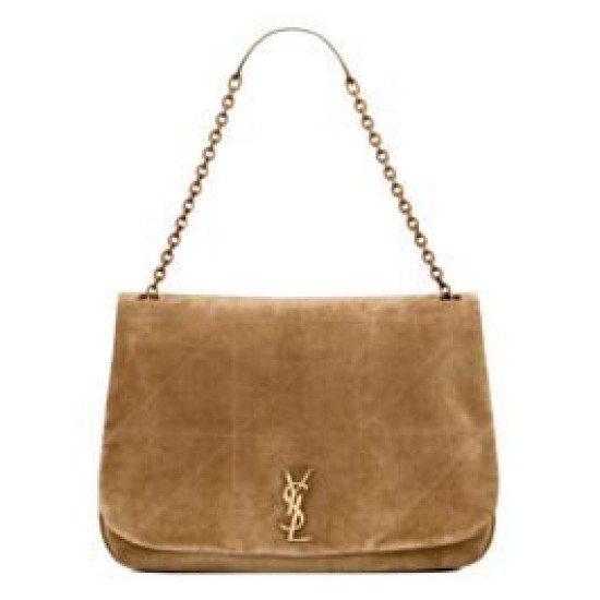 Replica YSL Saint Laurent Large Jamie 4.3 In Suede Fawn