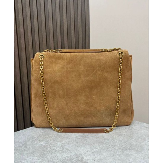 Replica YSL Saint Laurent Large Jamie 4.3 In Suede Fawn