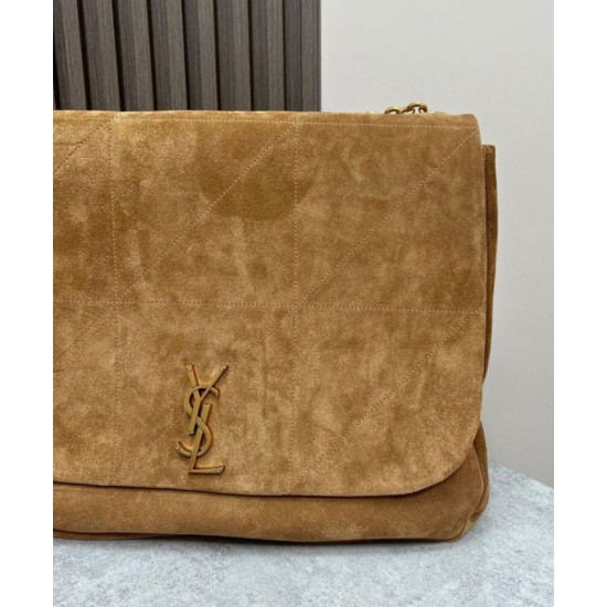 Replica YSL Saint Laurent Large Jamie 4.3 In Suede Fawn