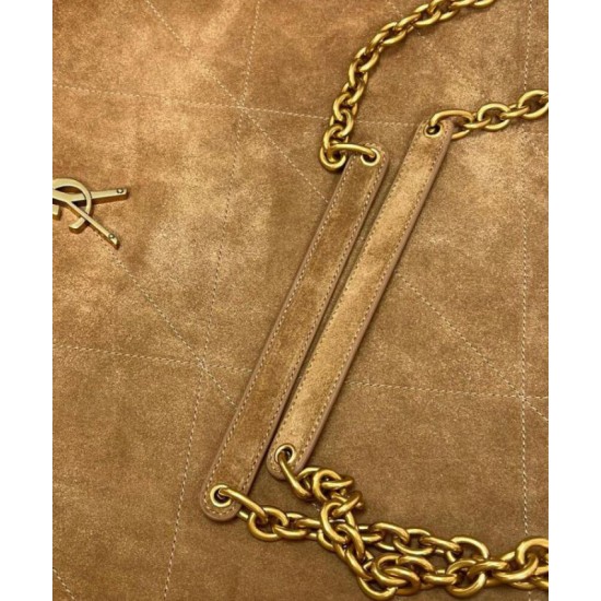 Replica YSL Saint Laurent Large Jamie 4.3 In Suede Fawn